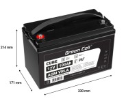 Аварійний комплект живлення Volt Polska SINUS PRO 800 E 12/230V 500/800W + Акумулятор Green Cell AGM 100Ah 12V