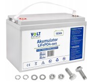 Аварійни комплект живлення Volt Polska SINUS PRO 850 E PLUS 12/230V 500/850W + Акумулятор LiFePo4 12.8V 100 Ah