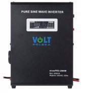 УЦІНКА! Гібридний ДБЖ/інвертор Volt Polska SINUS PRO 2000 W 24/230V 1400/2000W (3SP200024W)