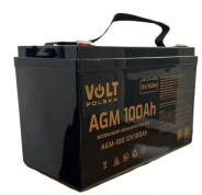 Комплект Гібридний ДБЖ/інвертор Volt Polska SINUS PRO 5000 E + 4 Акумулятора AGM Volt Polska 100 Ah 