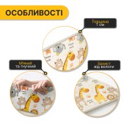 Дитячий ігровий килимок LEOBRO 150 x 200 x 1 см (LB-1029)
