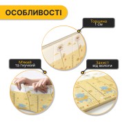Дитячий ігровий килимок LEOBRO 180 x 200 x 1 см (LB-1033)