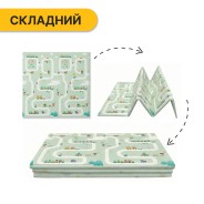 Дитячий ігровий килимок LEOBRO 180 x 200 x 1 см (LB-1038)