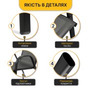 Комплект садових крісел LEOBRO Chairs Set, 2шт (LB-1051)