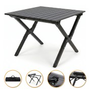 Розкладний туристичний стіл LEOBRO Camp Black M (LB-1066)