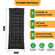 Матрас для шезлонга 185x70см LEOBRO L2-PAT