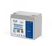 Акумулятор Volt Polska LiFePO4 12,8V 50Ah (50A) + BMS (6AKLI05012)