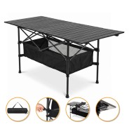 УЦІНКА! Розкладний туристичний стіл для пікніка LEOBRO 117x55x50 см (LB-1118)