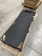 УЦІНКА!! Розкладне ліжко (розкладачка) з матрацом та подушкою LEOBRO Brown (LB-FB-A1-BRN)