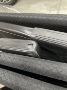 УЦІНКА! Розкладне ліжко (розкладачка) з Mesh-матрацом і подушкою LEOBRO Black (LB-FB-A2-BLK)