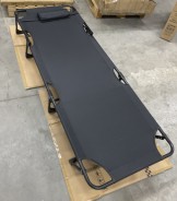 УЦІНКА!  Розкладне ліжко (розкладачка) з матрацом і подушкою LEOBRO Grey (LB-FB-A1-GRY)