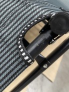 УЦІНКА! Розкладне крісло ліжко з подушкою LEOBRO Black (LB-1141)
