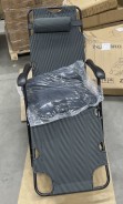 УЦІНКА!!! Розкладне крісло ліжко з подушкою LEOBRO Striped (LB-FCB-G1-STR)