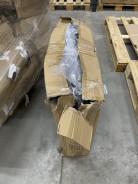 УЦІНКА!!!  Розкладне ліжко (розкладачка) з матрацом і подушкою LEOBRO Black (LB-FB-A1-BLK)