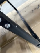 УЦІНКА!!!  Розкладне ліжко (розкладачка) з матрацом і подушкою LEOBRO Black (LB-FB-A1-BLK)