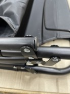 УЦІНКА!!!!  Розкладне ліжко (розкладачка) з матрацом і подушкою LEOBRO Black (LB-FB-A1-BLK)