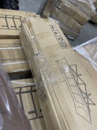 УЦІНКА!!! Туристична похідна розкладачка з Mesh-матрацом LEOBRO Black (LB-CC-L1-BLK)