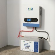 Volt Polska SINUS PRO ULTRA 3000 12/230V 1500/3000W + Акумулятор Volt Polska LiFePO4 12,8V 100Ah