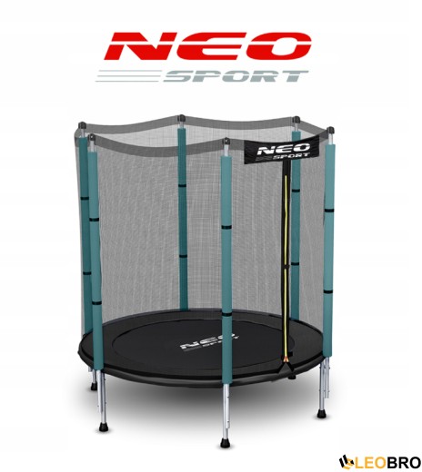 Усиленный батут Neo-Sport 140 см с внешней сеткой PREMIUM (NS-04Z230F) - 2