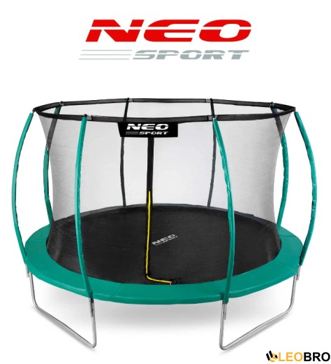 Батут Neo-Sport Premium 374 см с внутренней сеткой (NS-12C181) - 3