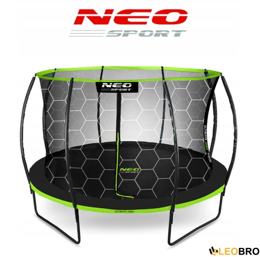 Батут Neo-Sport Premium 374 см с внутренней сеткой (NS-12C221) - 2