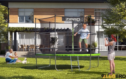 Батут Zipro 312 см із внутрішньою захисною сіткою Jump Pro 10FT IN - 7