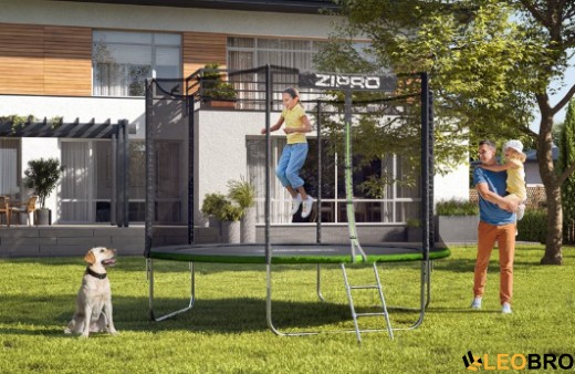 Батут Zipro 312 см із зовнішньою захисною сіткою Jump Pro 10FT OUT - 7