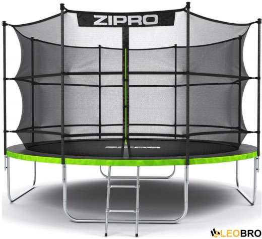 Батут Zipro 374 см с внутренней защитной сеткой Jump Pro 12FT IN - 1