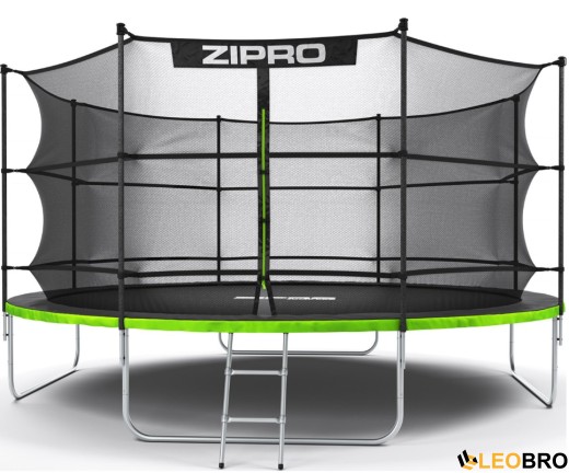 Батут Zipro 435 см с внутренней защитной сеткой Jump Pro 14FT IN - 1