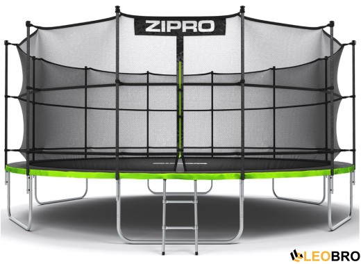 Батут Zipro 496 см із внутрішньою захисною сіткою Jump Pro 16FT IN - 1