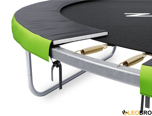 Батут Zipro 496 см із внутрішньою захисною сіткою Jump Pro 16FT IN - 5