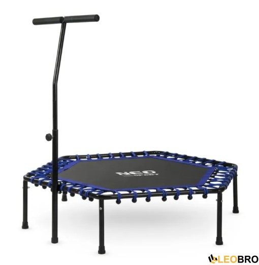 Фитнес батут Neo-Sport 127 см Blue-black (1102) - 3