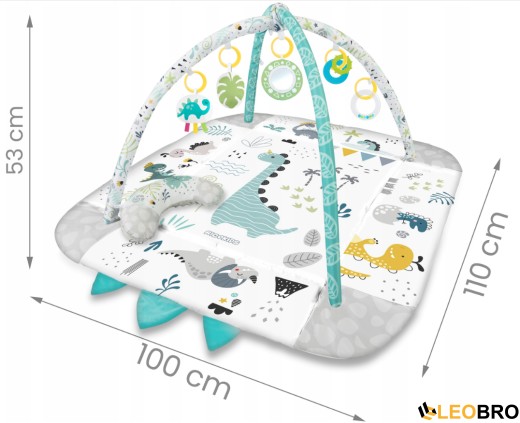 Килимок, що розвиває Nessi Ricokids 110 х 100 см (7319) - 7
