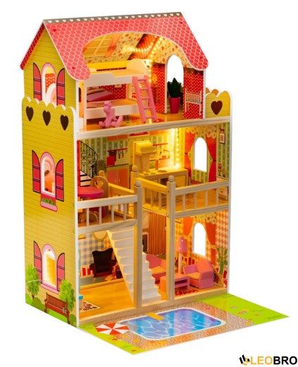 Игровой дом с LED RGB подсветкой FUNFIT KIDS (3044) - 1