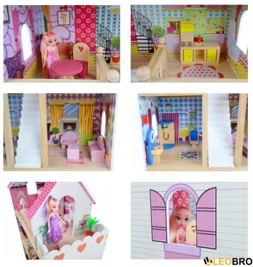 Игровой дом с LED RGB подсветкой FUNFIT KIDS (3046) - 3
