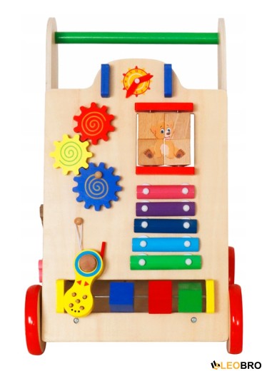 Ігровий розвиваючий бізіборд на колесах FUNFIT KIDS (3888) - 2