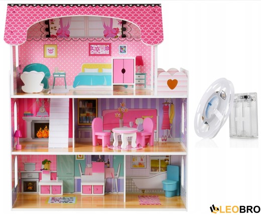 Ігровий будинок з LED підсвічуванням FUNFIT KIDS (3893) - 1
