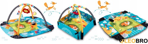 Розвиваючий килимок Lisek Ricokids 110 х 100 см (7317) - 2