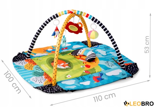 Розвиваючий килимок Lisek Ricokids 110 х 100 см (7317) - 5