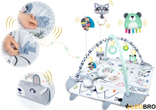 Развивающий коврик Krolik Ricokids 110 х 100 см (7350) - 6