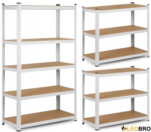 Стелаж Humberg White 150 х 75 х 30 см (HR-841) - 1