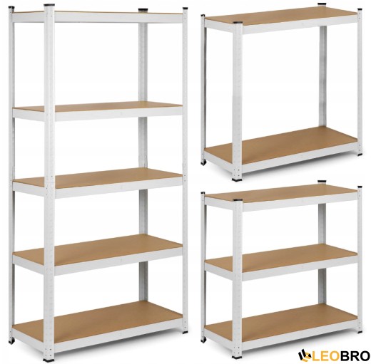 Стелаж Humberg White 180 х 90 х 30 см (HR-844) - 1