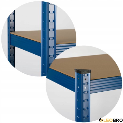 Стелаж Humberg Blue 180 х 90 х 30 см (HR-845) - 5