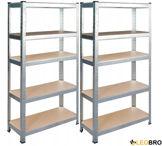Набор из двух стеллажей Humberg 180 х 90 х 40 см (HR-812-2) - 1