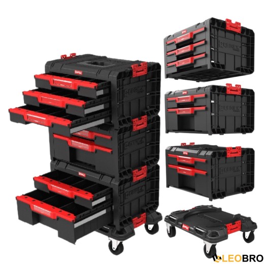Набір ящиків для інструментів Qbrick System PRO Drawer Workshop Set 1 (5901238258117) - 1