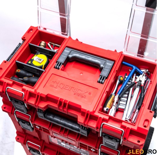 Набір ящиків для інструментів Qbrick System PRIME SET 1 RED Ultra HD (5901238257974) - 10