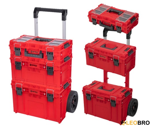 Набір ящиків для інструментів Qbrick System PRIME SET 1 RED Ultra HD (5901238257974) - 1