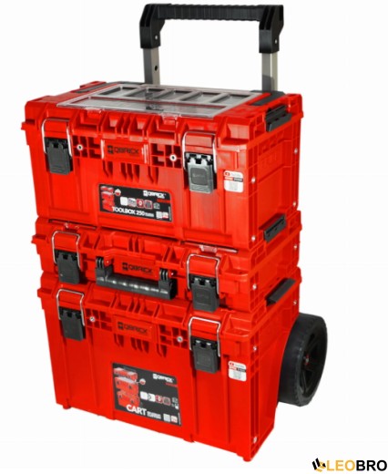Набір ящиків для інструментів Qbrick System PRIME SET 2 RED Ultra HD (5901238257981) - 1