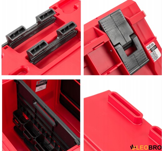 Ящик для инструментов Qbrick System ONE Ultra HD RED 350 2.0 VARIO (5901238256670) - 6
