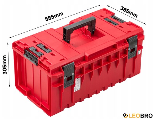 Ящик для инструментов Qbrick System ONE Ultra HD RED 350 2.0 VARIO (5901238256670) - 7